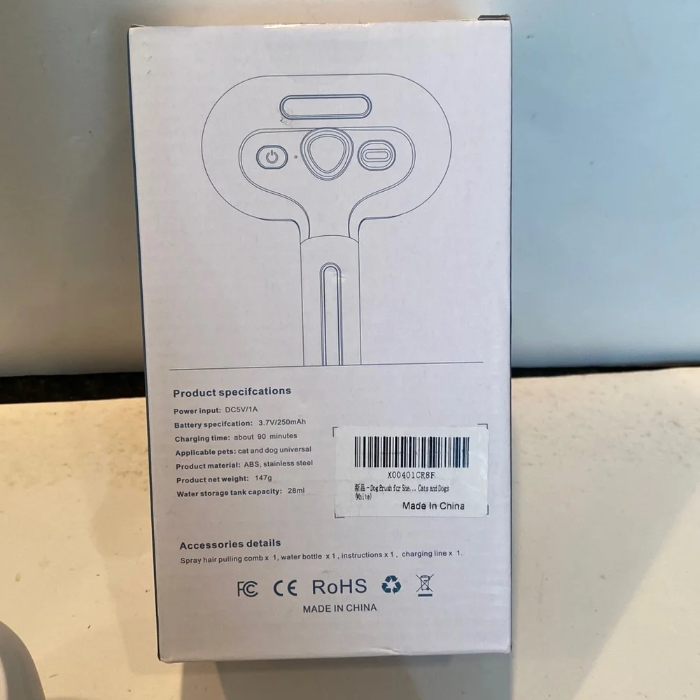 NIB Pet Spray Hair Comb